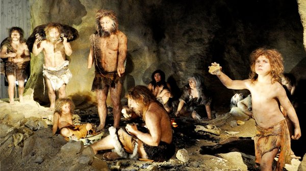 Neandertal arrak eta sapiens emeak