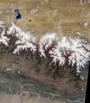 Tibet goi-lautada baita Himalaiaren aurretik ere