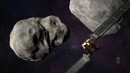 Asteroide bat bere orbitatik desbideratzen saiatuko da DART
